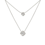 Colar Brilliant em Ouro Branco com Diamantes