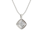 Pingente Brilliant em Ouro Branco com Diamantes