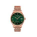 Relógio Tissot Le Locle Automático Verde Ouro Rosa 39,3 mm – T006.407.33.093.00