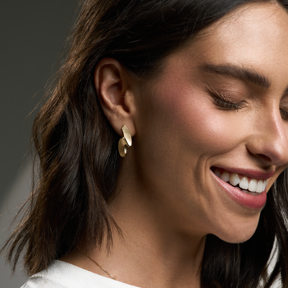 Brinco Auris em Ouro Amarelo