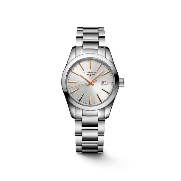 Relógio Longines Conquest Classic Prata L2.286.4.72.6