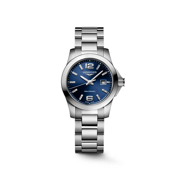Relógio Longines Conquest Azul L3.376.4.96.6