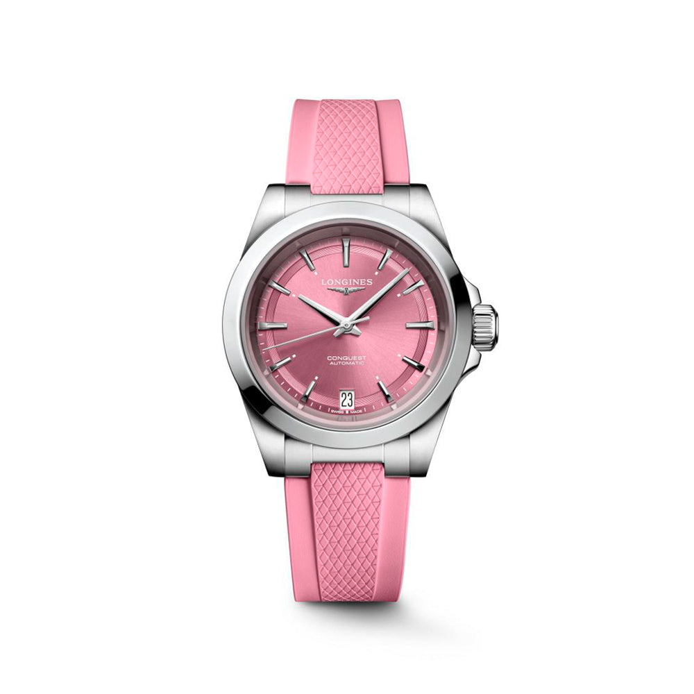 Relógio Longines Conquest Rosa L3.430.4.99.9