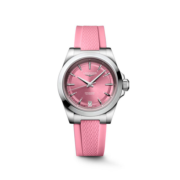 Relógio Longines Conquest Rosa L3.430.4.99.9