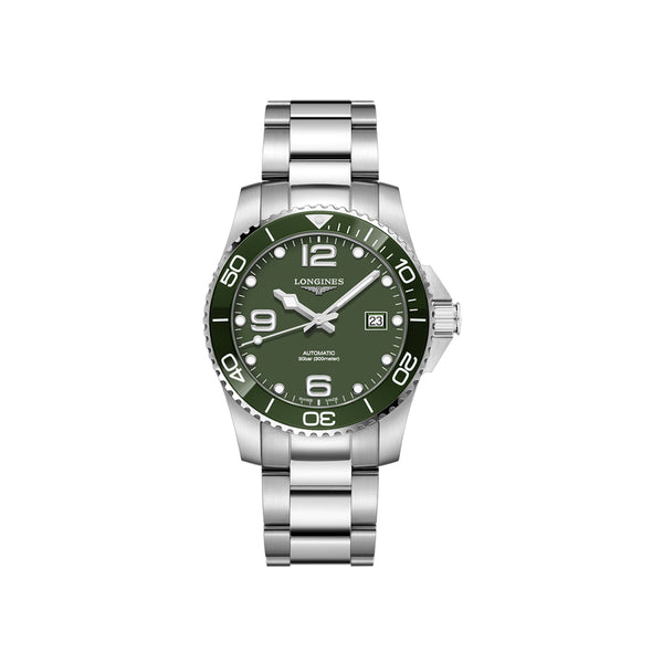 Relógio Longines HydroConquest Verde L3.781.4.06.6