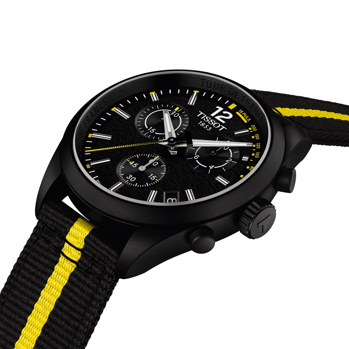 Relógio Tissot PR 100 Tour de France 2026 Cronógrafo 40 mm – T150.417.37.057.00