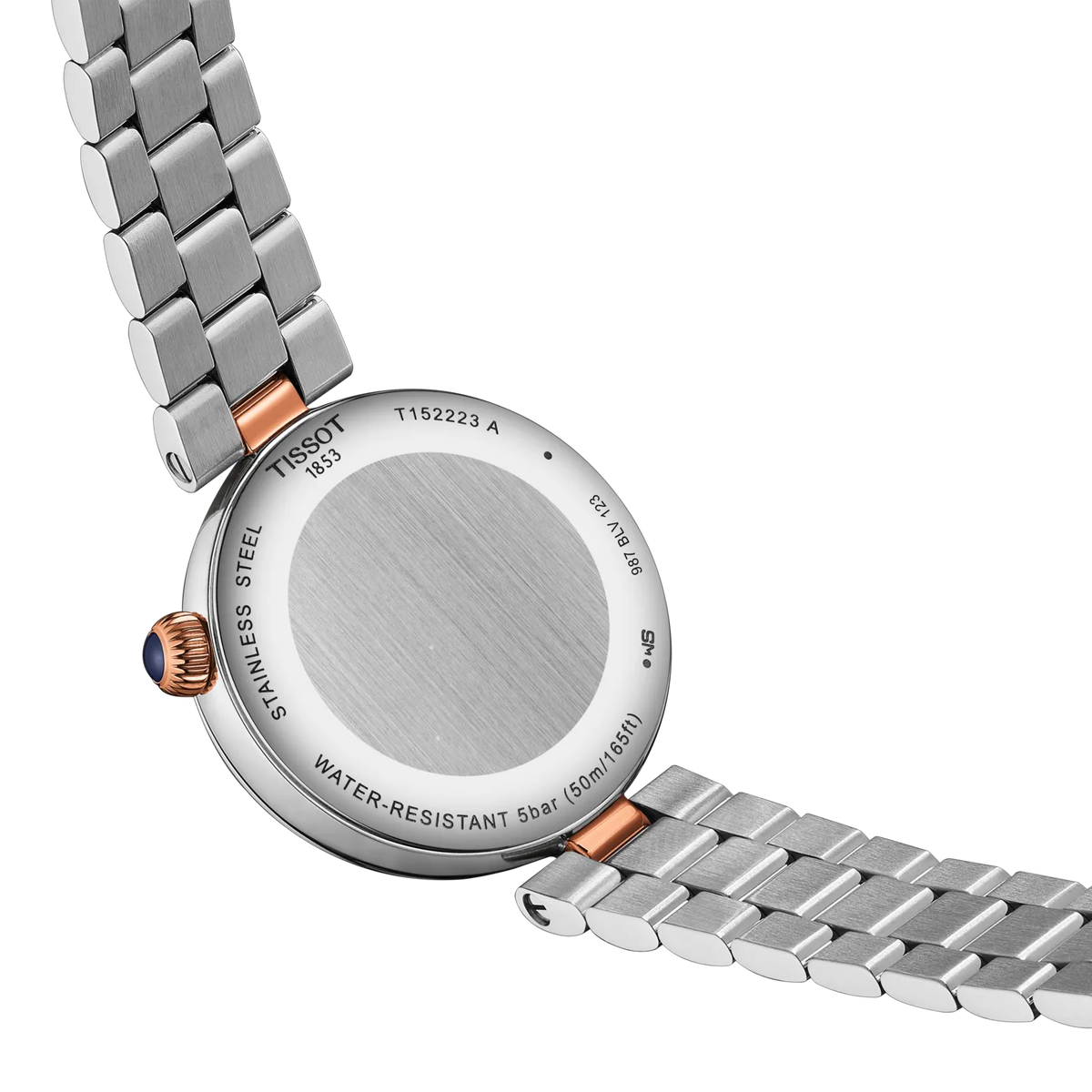 Relógio Tissot Desir Moonphase Bicolor com Diamantes 29,6 mm – T152.223.22.036.00