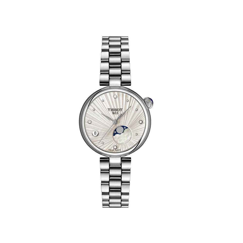 Relógio Tissot Desir Moonphase com Diamantes 29,6 mm – T152.223.11.036.00