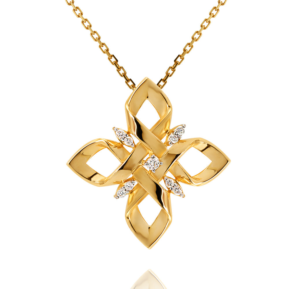 Luxo e sofisticação: Invista em colares de diamante e ouro para um visual deslumbrante.