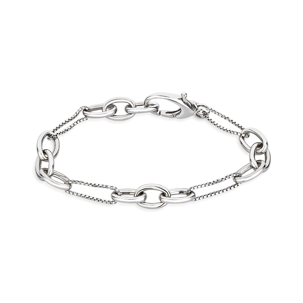 Pulseira Forma em Prata