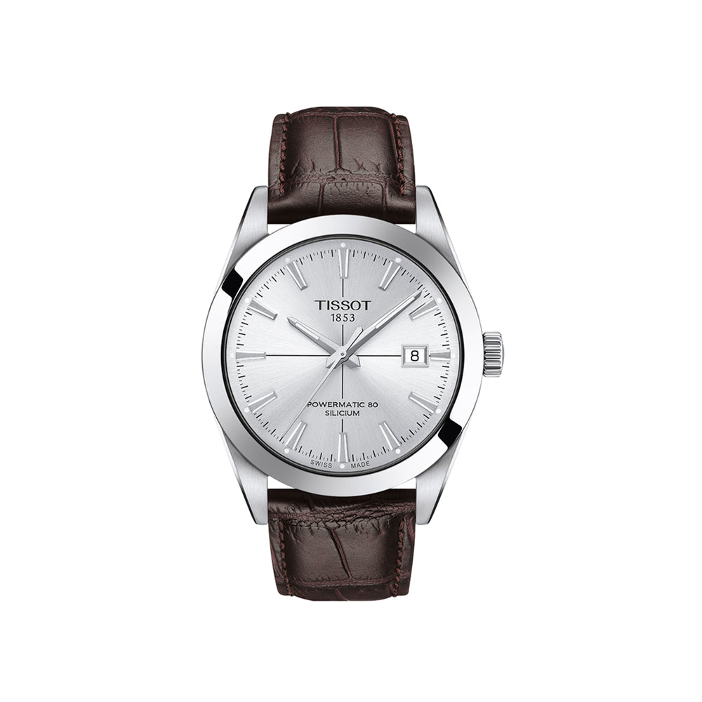 Relógio Tissot Gentleman Powermatic 80 Silicium 40mm T127.407.16.031.01