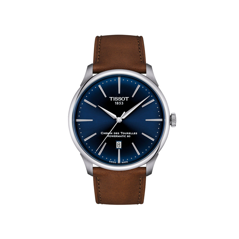 Relógio Tissot Chemin des Tourelles Powermatic 80 39mm T139.407.16.041.00