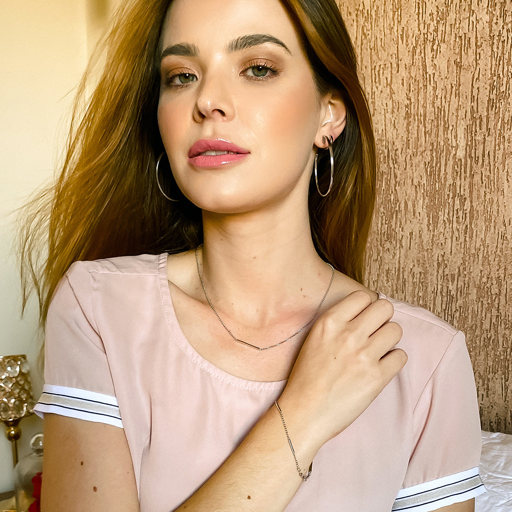 Colar em Prata - Coleção Just For You