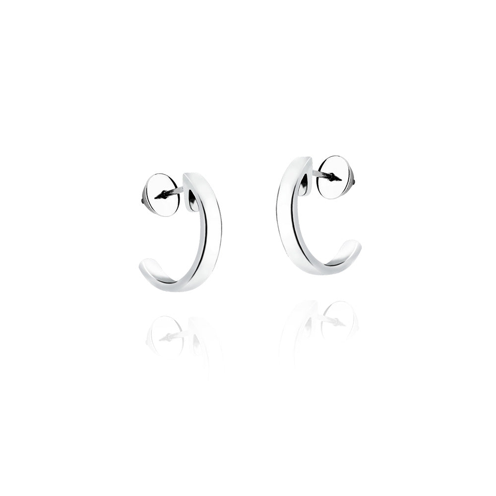 Brinco Argola em Prata - Coleção Just For You